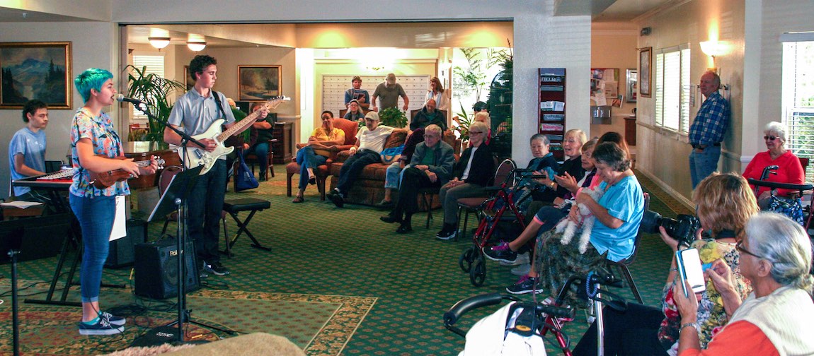 Garden Court Retirement Community Listens To The Garden Street