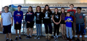 Garden Street Academy 4th-8th Grade Students Reagan Library Field Trip 2016 Air Force One