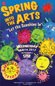 Garden Street Academy Spring Into Arts Poster 2017