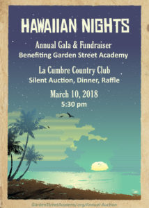 Garden Street Academy Hawaiian Nights Annual Auction 2018