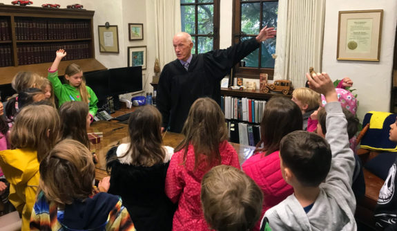 Garden Street Academy Students Visit Santa Barbara Courthouse