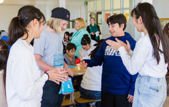 Yakumo Academy Visits Garden Street Academy